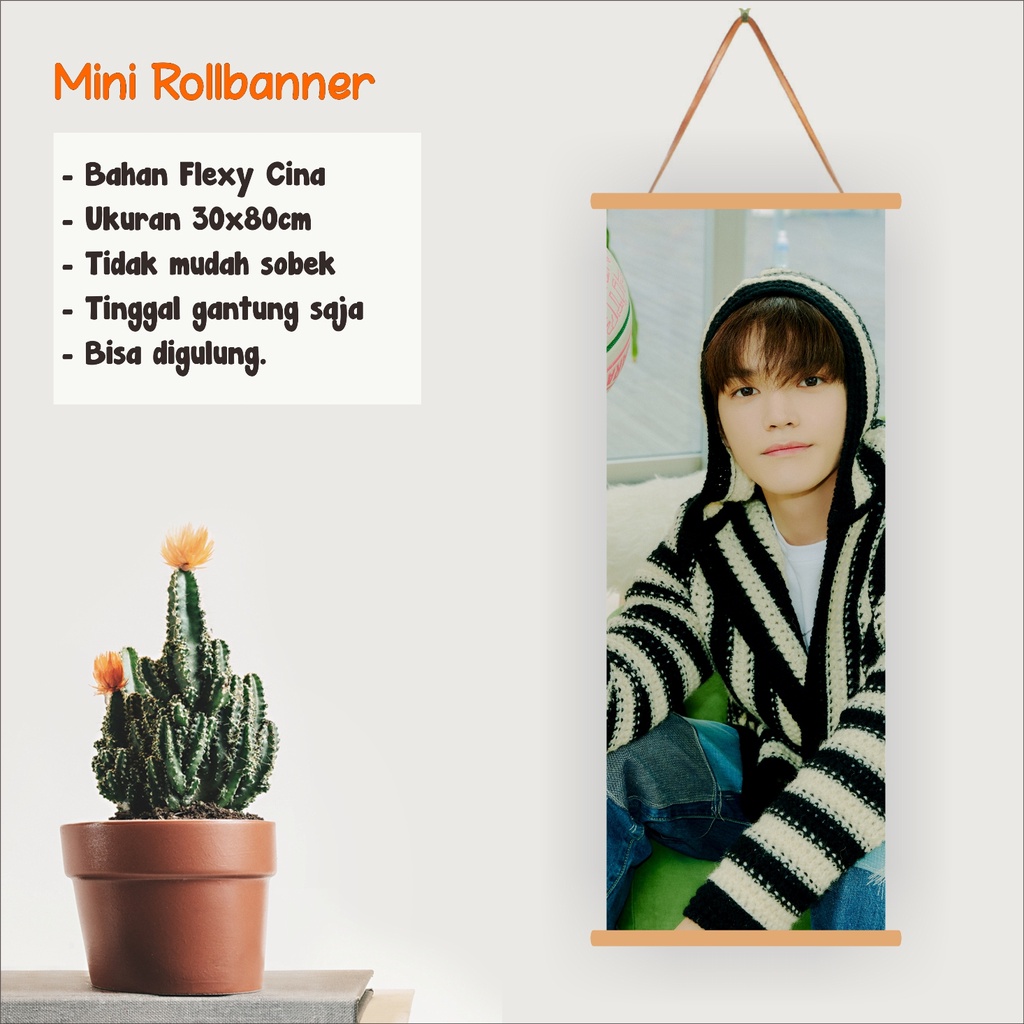 MINI ROLL BANNER NCT 127 TAEYONG STICKER