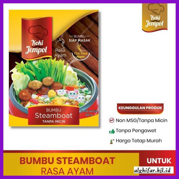 

gnidderdsaus- bumbu steamboat tanpa msg koki jempol -asliiiiii.