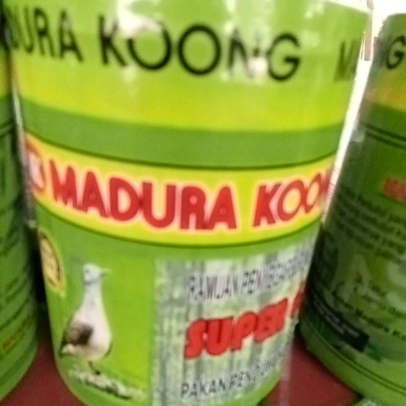 pakan burung kutut madura koong