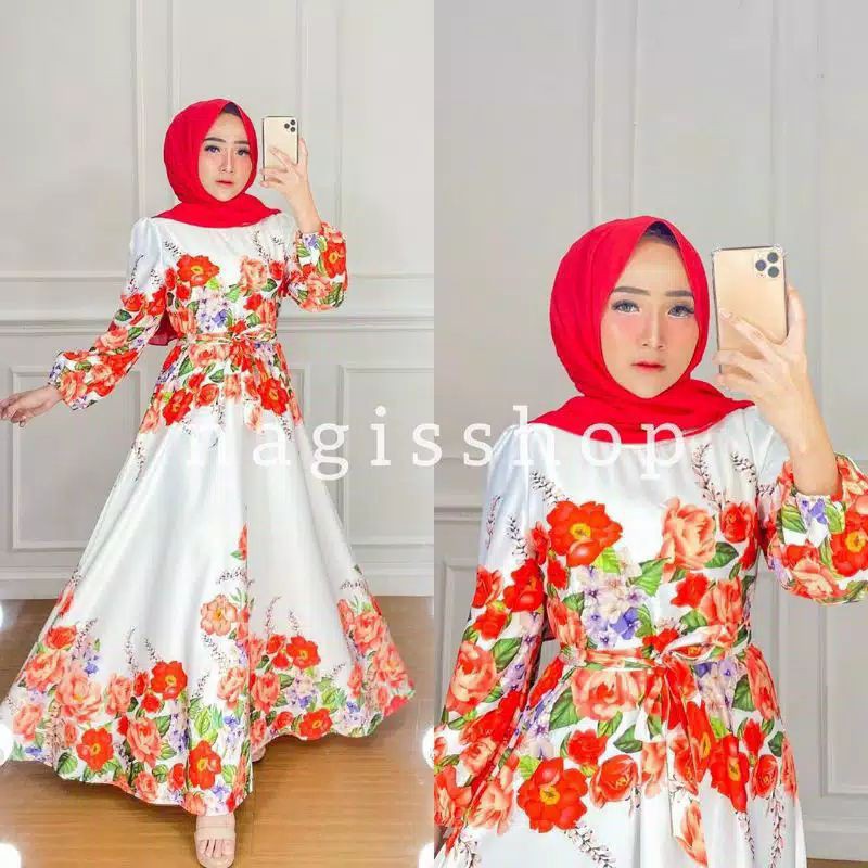 Gamis premium korea Dress import premium maxy dress xoxo zmm