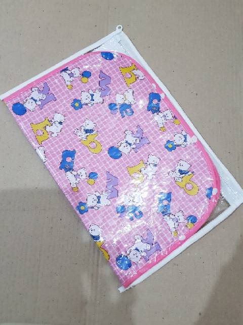 Perlak Baby waterproof / Perlak Anti Ompol uk sedang 45x 35 cm Motif S1