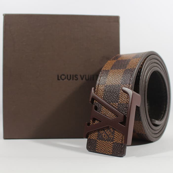 GESPER IKAT PINGGANG KULIT PRIA IMPORT FASHION | LV EU1 BROWN