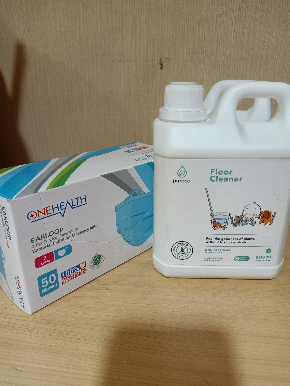 Pureco Floor Cleaner / Liquid Detergent / Liquid Dish And Bottle Soap Refill Size 900ml Pure Co