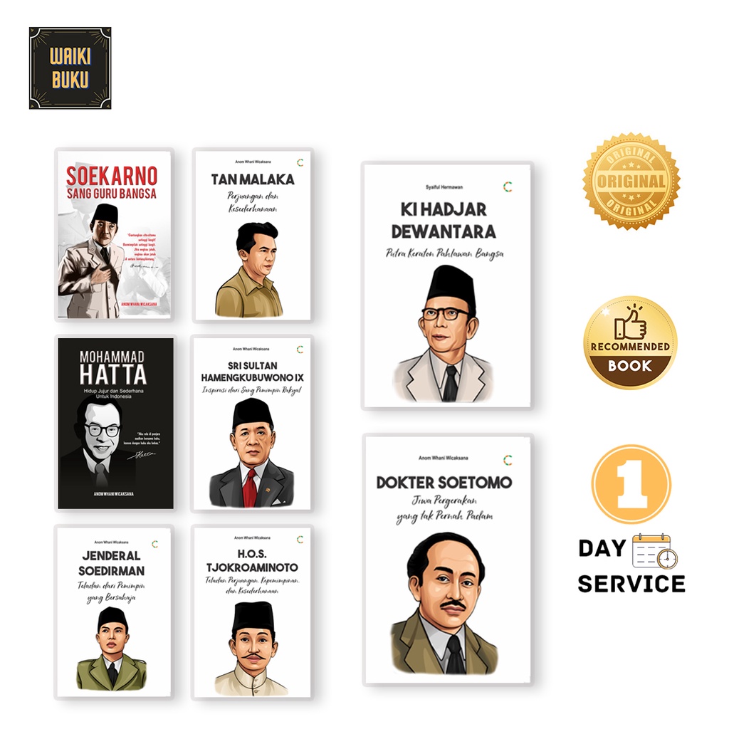 BUKU BIOGRAFI TOKOH NASIONAL / SOEKARNO/TAN MALAKA