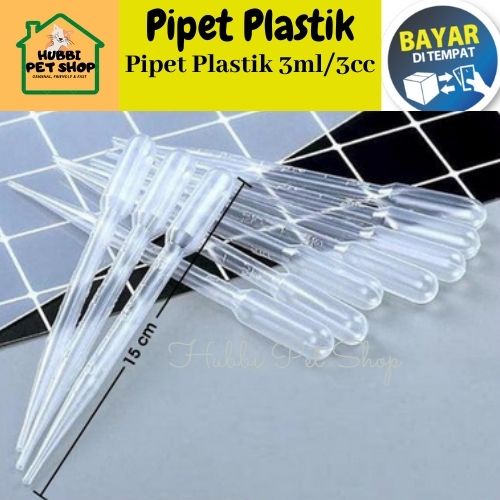 3 Pcs Pipet tetes 3ml / Alat Bantu Minum Obat kitten kelinci / Spuit Obat