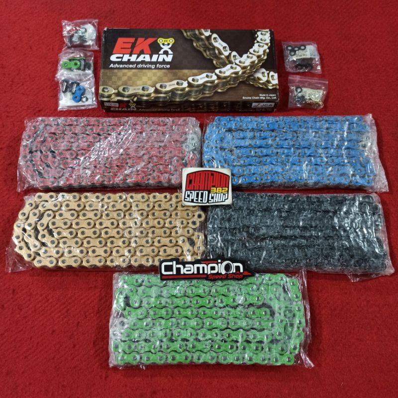 Rantai EK CHAIN JAPAN SRX2 XRing X-Ring 520 520-120L ZX25R ZX-25R ZX 25R R25 MT25 MT-25 CBR250RR CBR