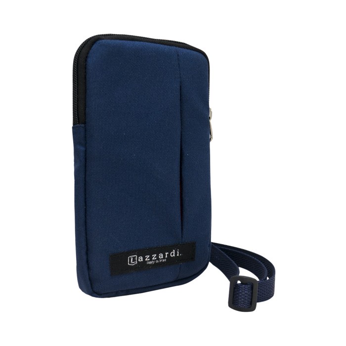 TAS PRIA Tas Selempang hp Lazzardi Cruising SLING BAG Phone - Biru import bayar ditempat gratis ongk