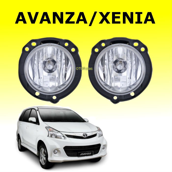 FOGLAMP AVANZA XENIA VELOZ FOG LAMP LAMPU KABUT BUMPER BEMPER 2012 2013 2014 2015 2016 2017 2018 201