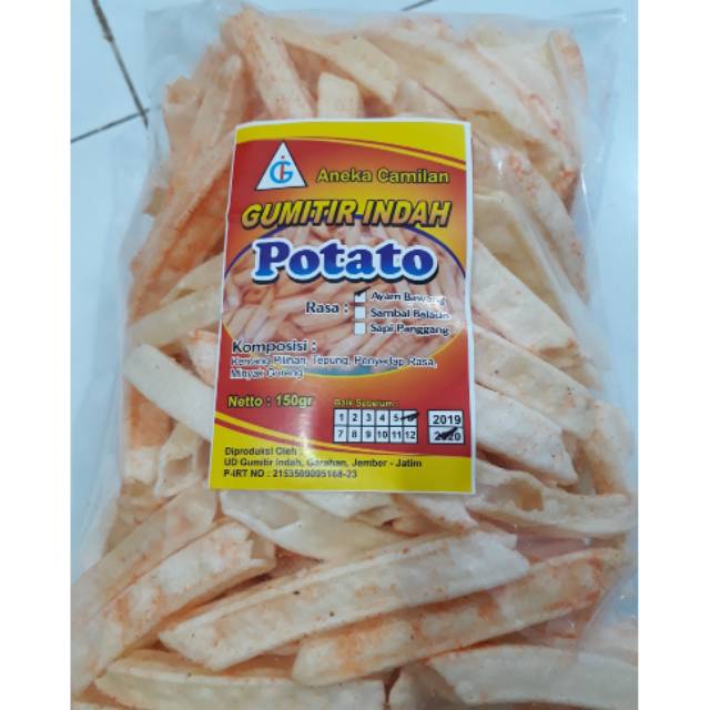 

Snack potato "GUMITIR INDAH