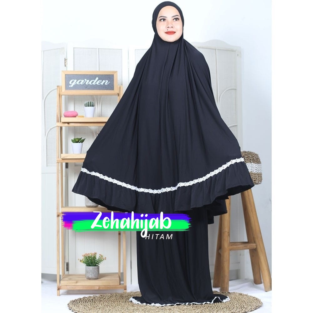 Zehahijab - Mukena Jersey Jumbo XXXL / Mukena Jumbo Terbaru 2021