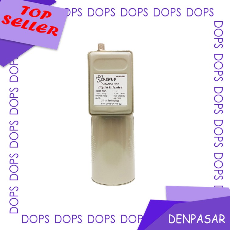 Terlaris LNB C Band Single Out VLB-928 Venus 1 Satelite 1 Receiver DOPS