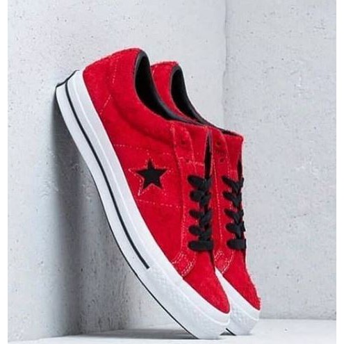 Converse one star "45 year" enamel red
