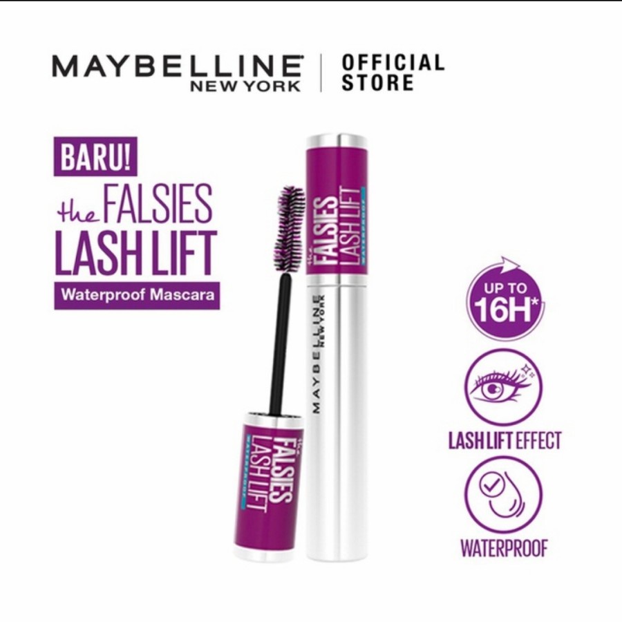 ✦SINAR✦Maybelline The Falsies Lash Lift Mascara Make Up