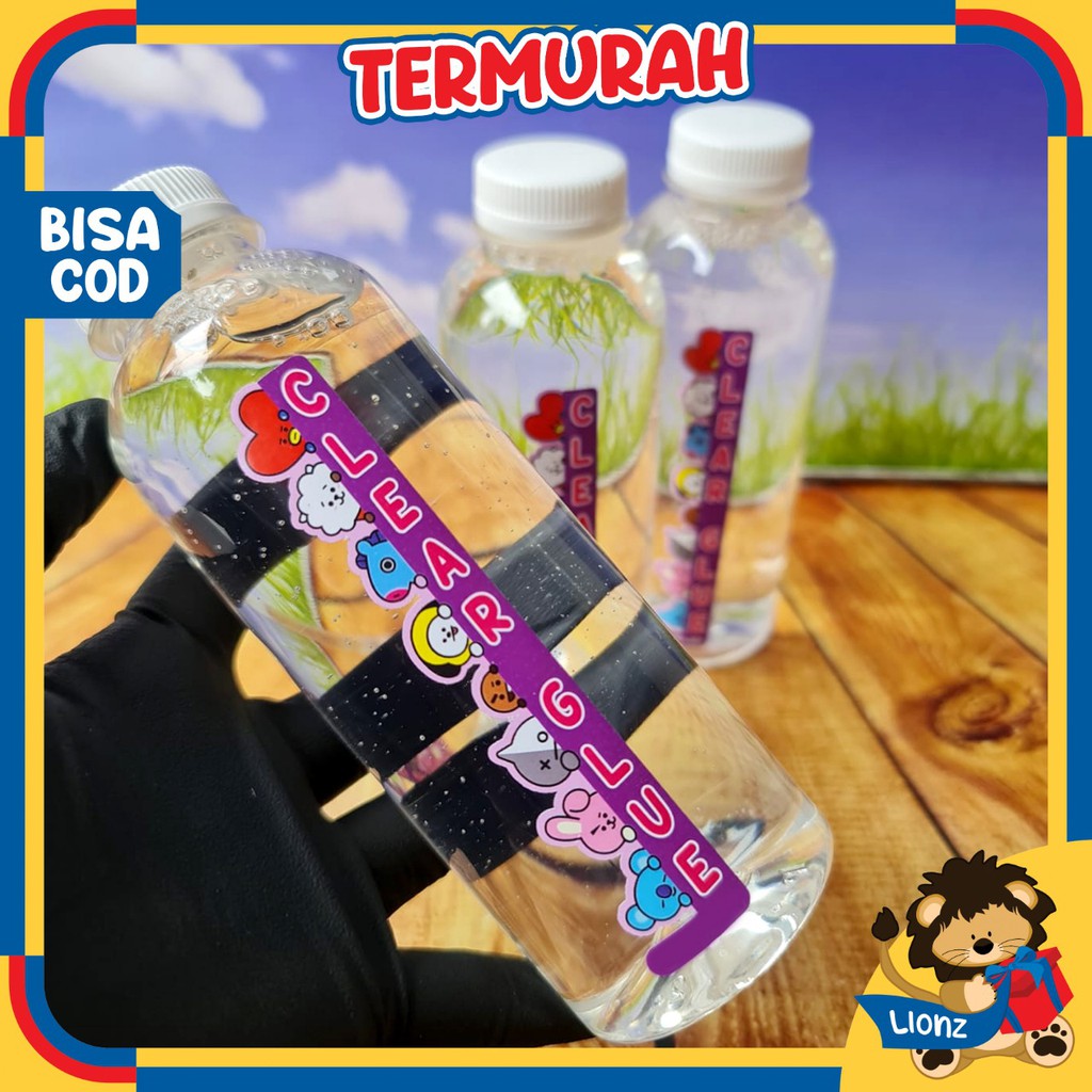 Super Clear Glue / bahan slime