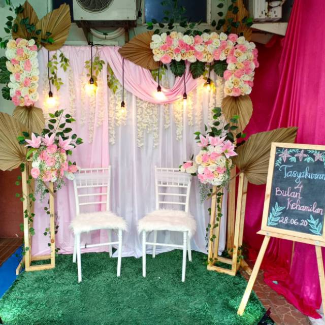 SEWA BACKDROP BEKASI AKAD/LAMARAN/PHOTOBOOTH/DLL