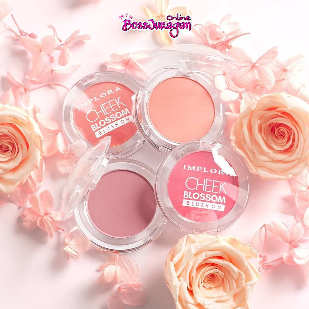 (BOSS) IMPLORA BLUSH ON - Implora Cheek Blossom &amp; Blush On