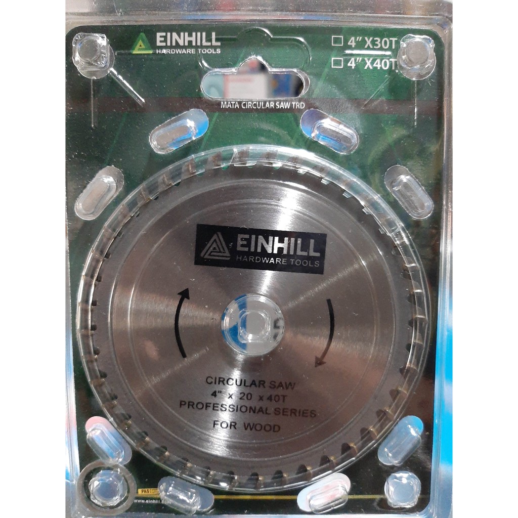 Pisau Potong Kayu Alumunium Gerinda / Multicutter 4" einhill