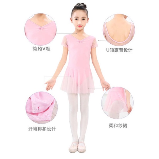 Baju Balet Kostum Balet Tutu Anak Ballet Menari Leotard