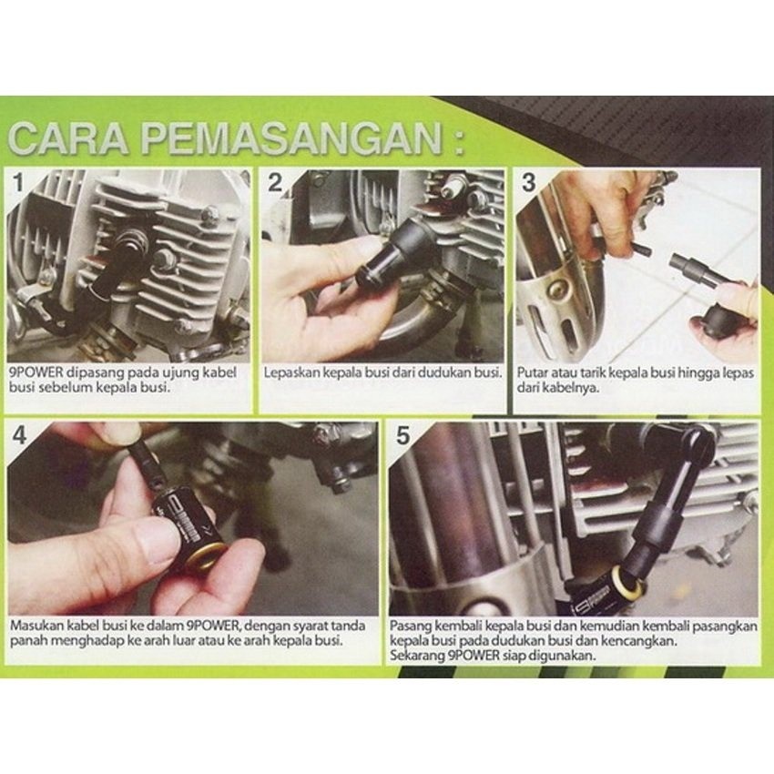 Beli 1 Gratis 1 - 9Power Motor Powerfull Maximum Performance Plug n Go