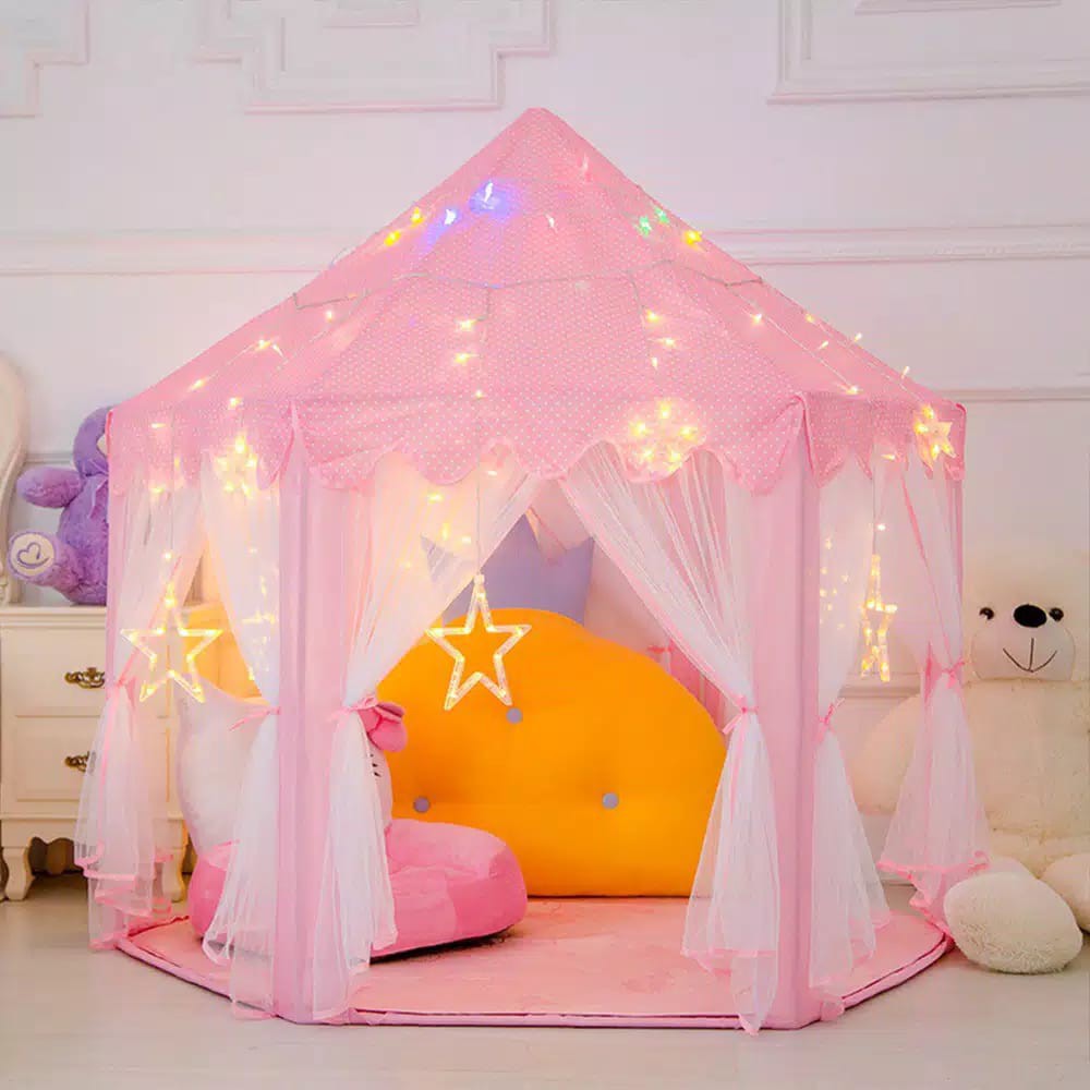 Tenda Anak Princess Kastil Mainan Indoor Outdoor Portable Impor FAS - 221