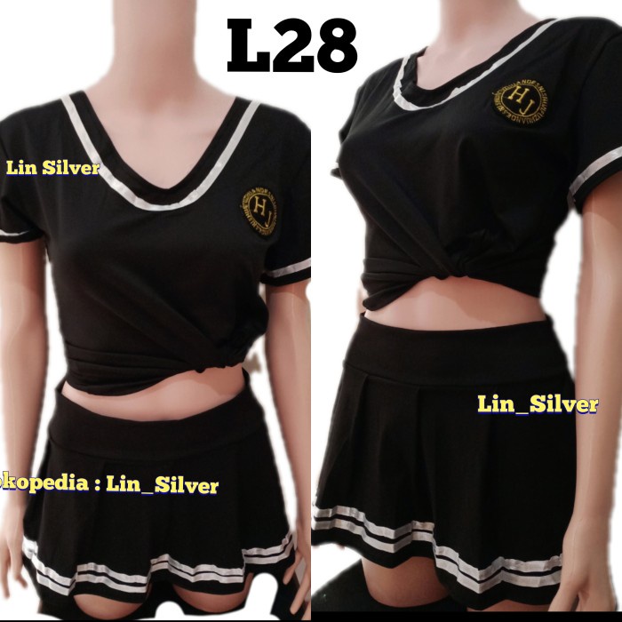 Lingerie Cosplay Kostum Pelajar Muridxl Student Seksi M L Xl Jumbo Big #98