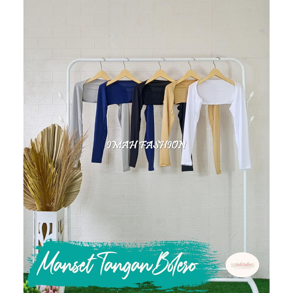 MANSET SAMBUNG BOLERO MANSET LENGAN BOLERO BAHAN SPANDEK MANSET DALAMAN MANSET OLAHRAGA