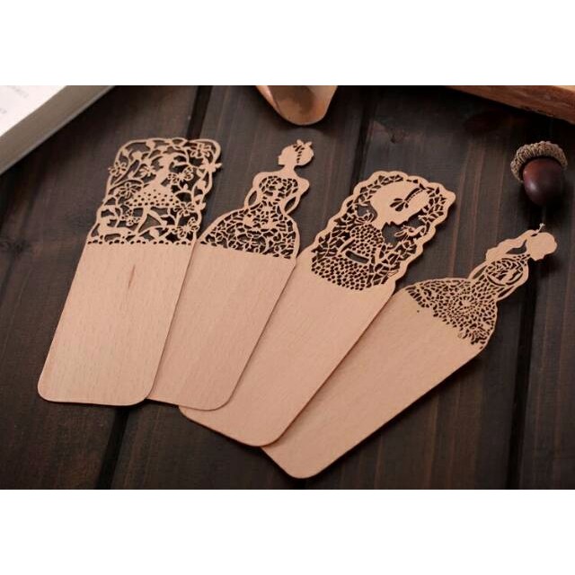 

Pembatas Buku Kayu/ Wooden Bookmark Kreatif