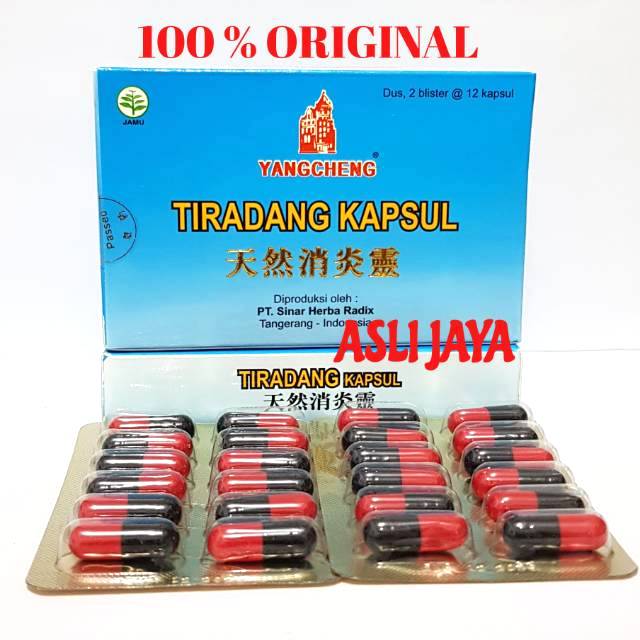 TIRADANG ( TIAN RAN XIAO YAN LING ) ~ Obat Herbal Radang Tenggorokan &amp; Batuk