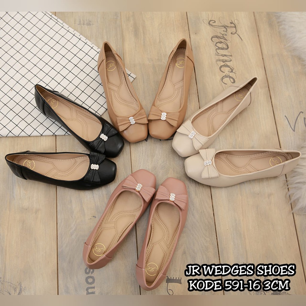 JR WEDGES WANITA 591-16