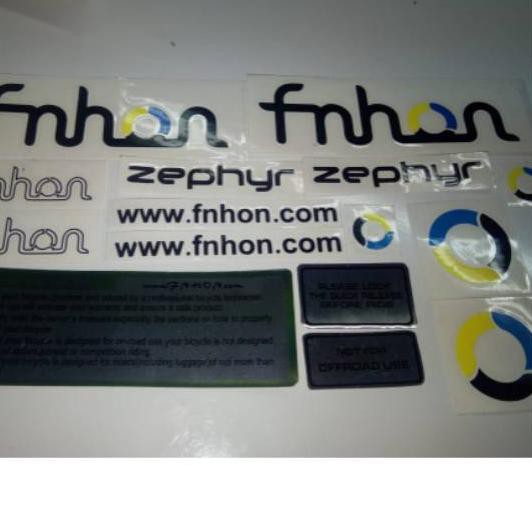 »SegeraBeli» stiker fnhon zephyr **G
