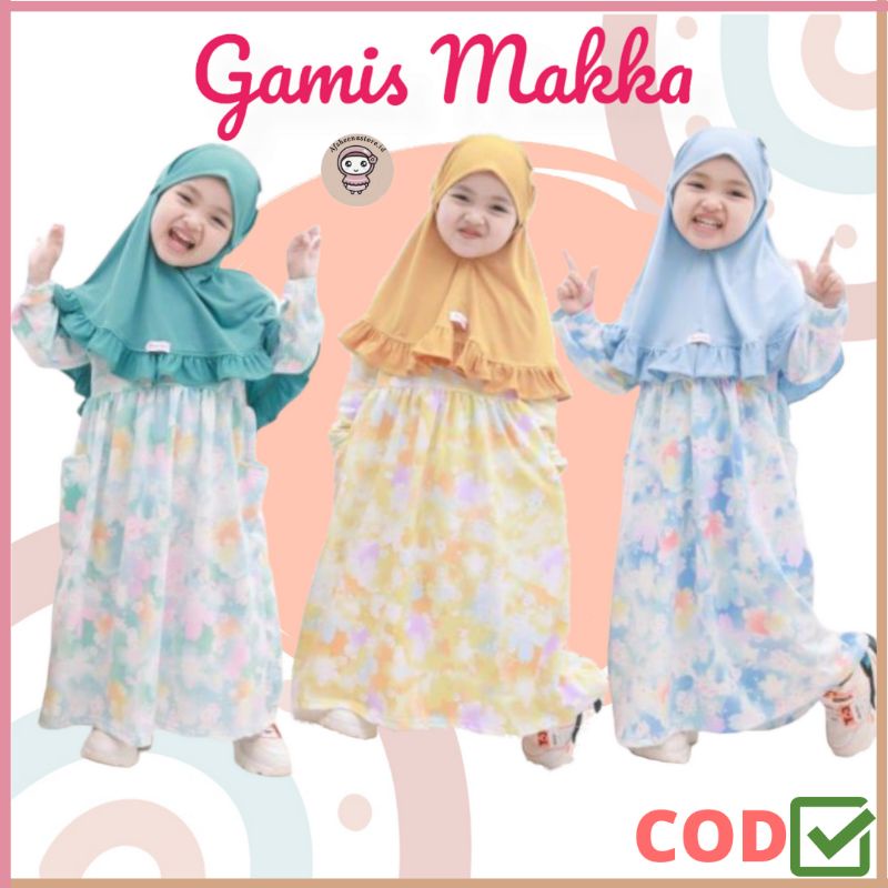 Gamis Makka By Viola Kids / Gamis Anak Ready M