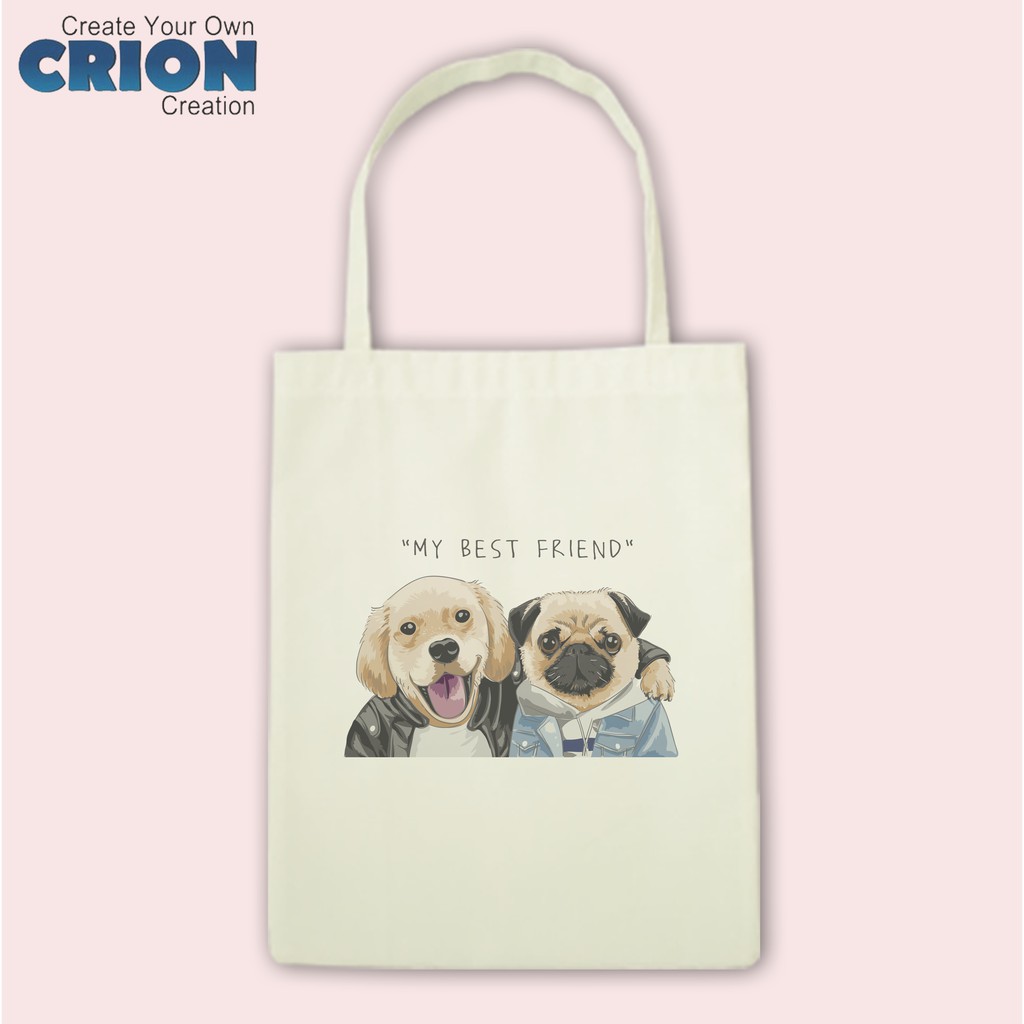 Totebag / Tas Belanja Lucu Friendship Theme - by Crion