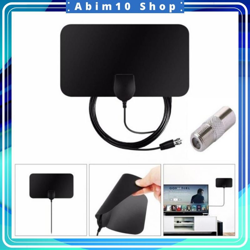 Antena TV Indoor Tabung Universal LED LCD SMART ANDROID Antena Dalam Ruangan Praktis Antena TAFFWARE