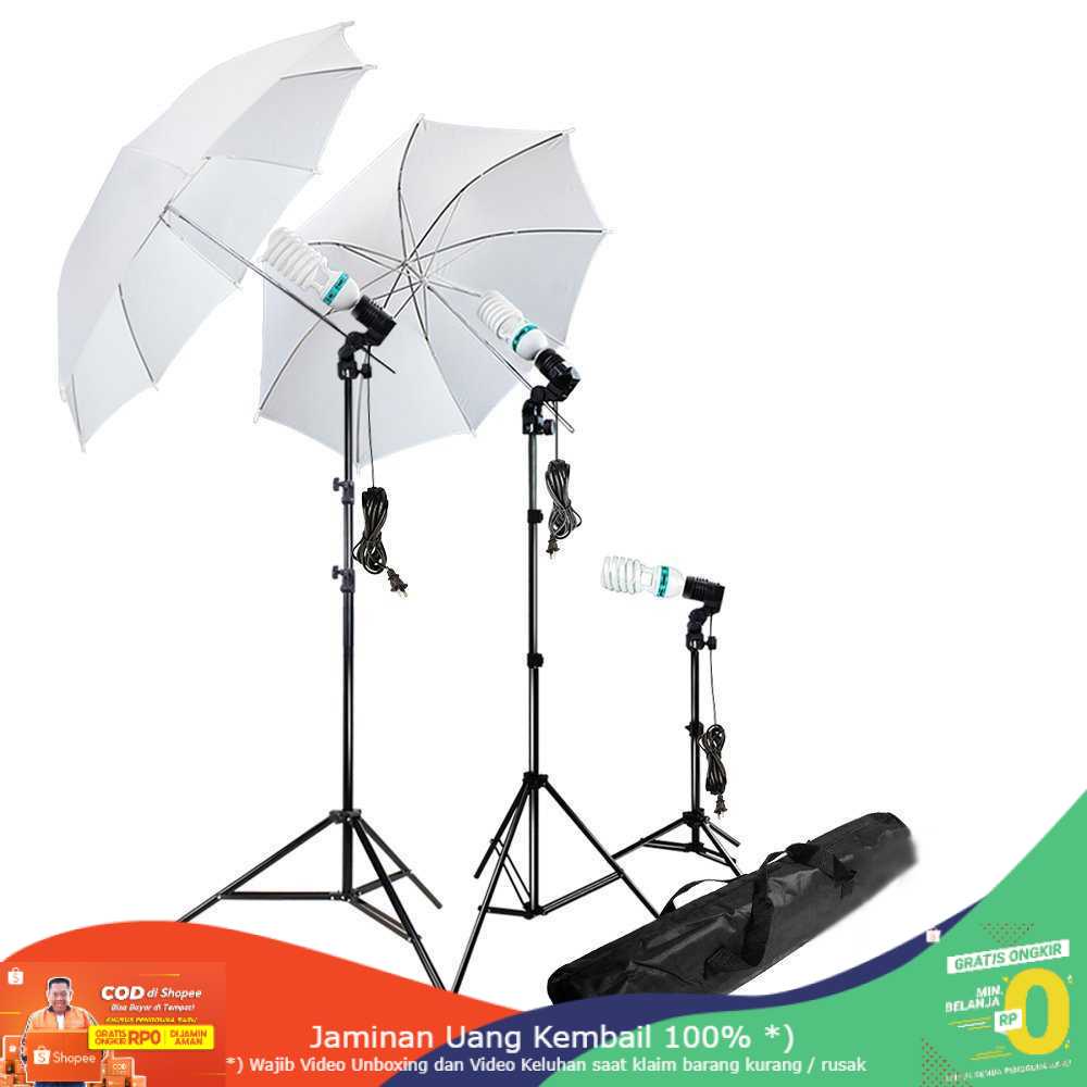 (BISA COD) RVOSTR STUDIO Portrait Foto Studio Lighting Kit  Vlog - VL-9004