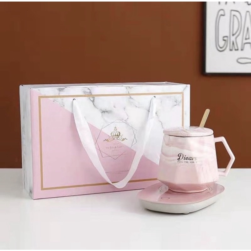 cangkir penghagat mug penghangat warm cup teh atau kopi set | Shopee