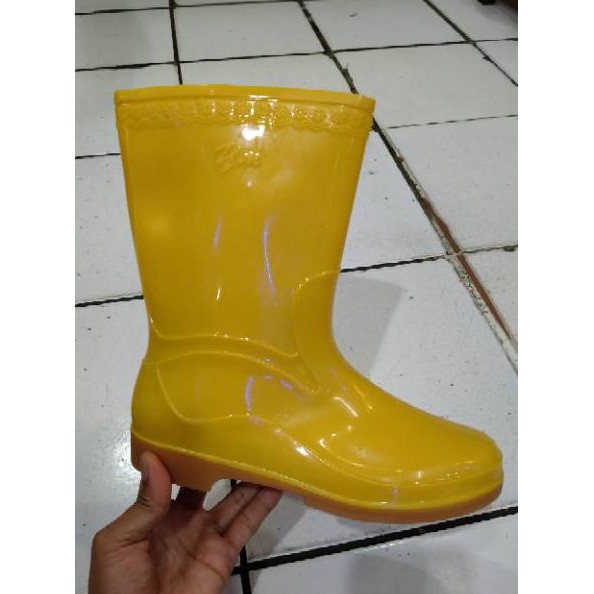 ✥QI Sepatu Boots Karet Wanita Anti Air Boots Yumeida ✥ ✥