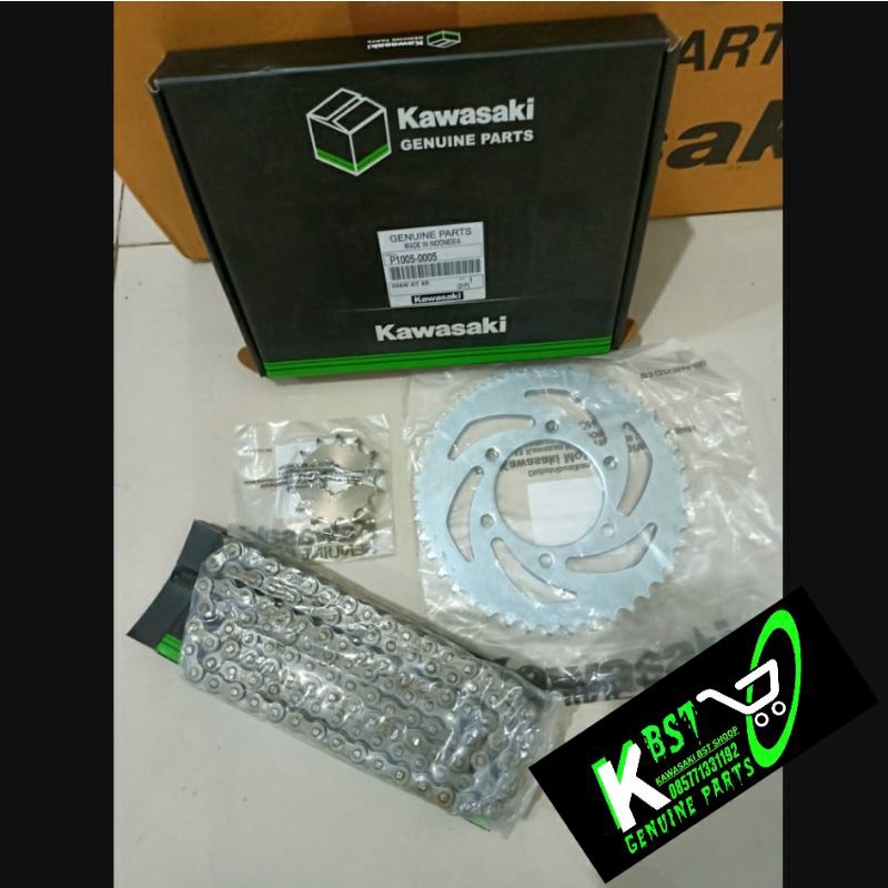 Gear Set Ninja 150 R original kawasaki