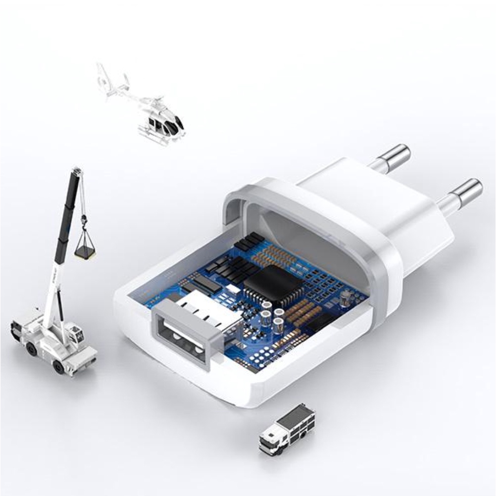 Charger Robot RT-K7 1A Fireproof Quick Charge Include Cable Data Micro