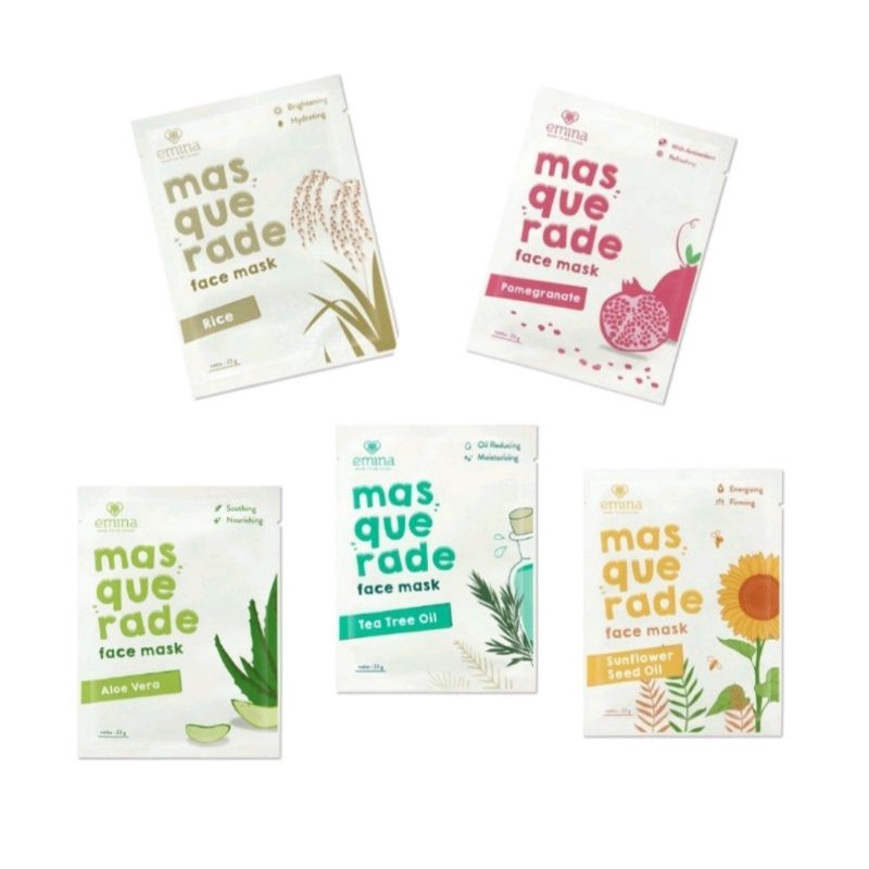 EMINA Bright Stuff Ess Sheet Mask | Masquerade Face Sheet Mask 2