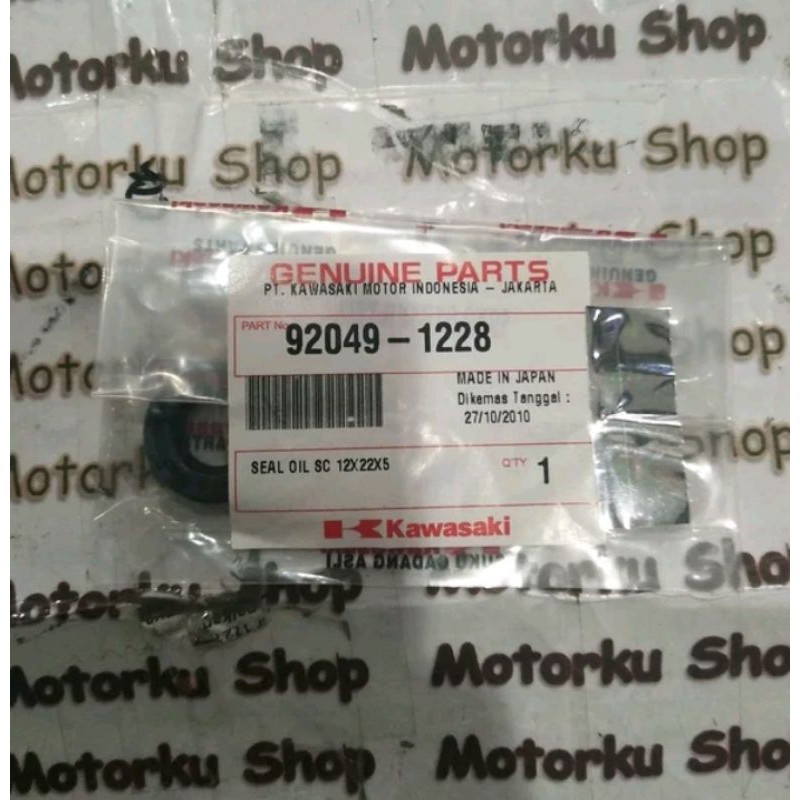 sil seal as water pump klx250 & ninja 250 mono