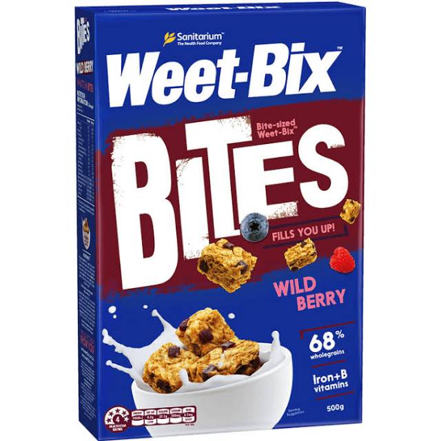 

Sanitarium weetbix bites wild berry 510gr