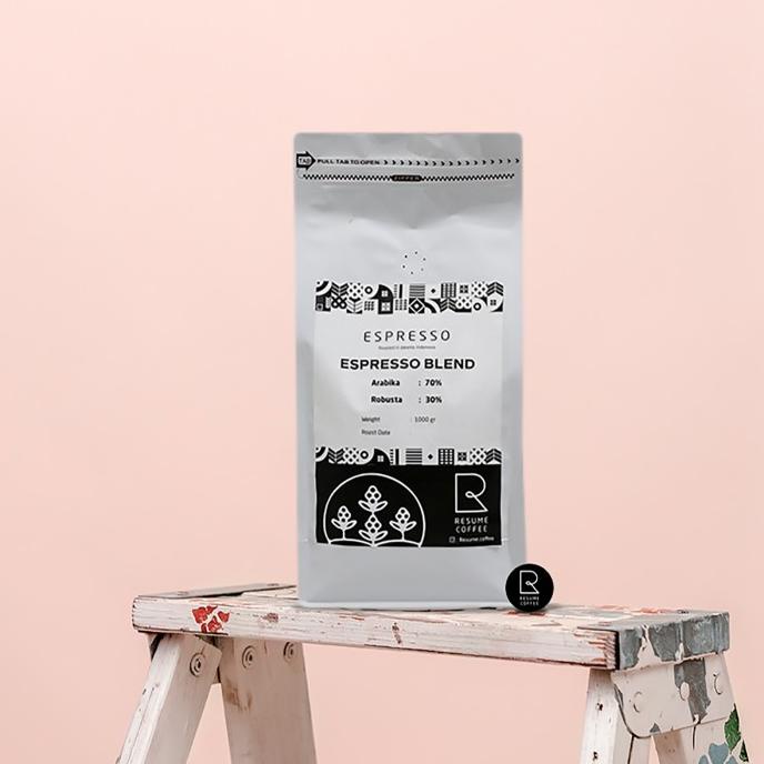 

Resume Coffee Espresso 70/30 Blend Arabika Robusta