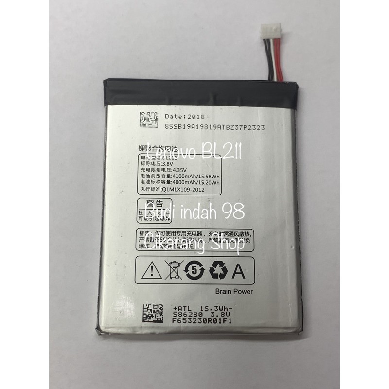 BATERAI LENOVO BL220, BL 220, BL226, BL 226, BL211, BL 211, BL215, BL 215 BATERE ORIGINAL