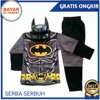 COD baju batman anak bersayap baju batman anak laki laki baju superhero anak baju anak batman KE248