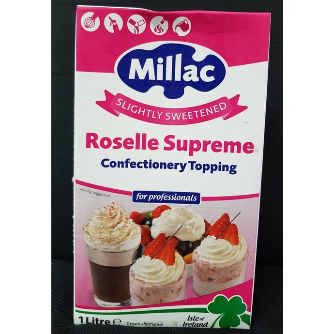 

(BISA COD) Roselle Supreme Whip whipping cream 1 liter