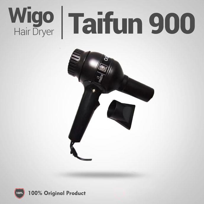 Hair Dryer Wigo BLACK Taifun 900 / Hairdryer ( WIGO ORIGINAL )