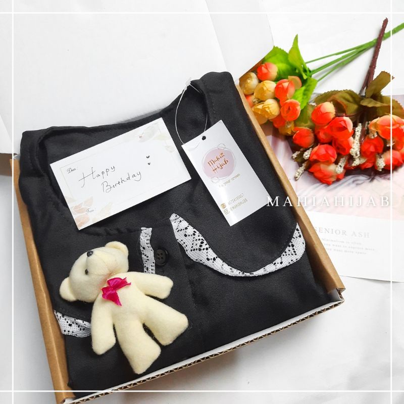 Hampers / gift box Blouse Keiko hadiah ulang tahun, wisuda, pernikahan, anniversary murah dll