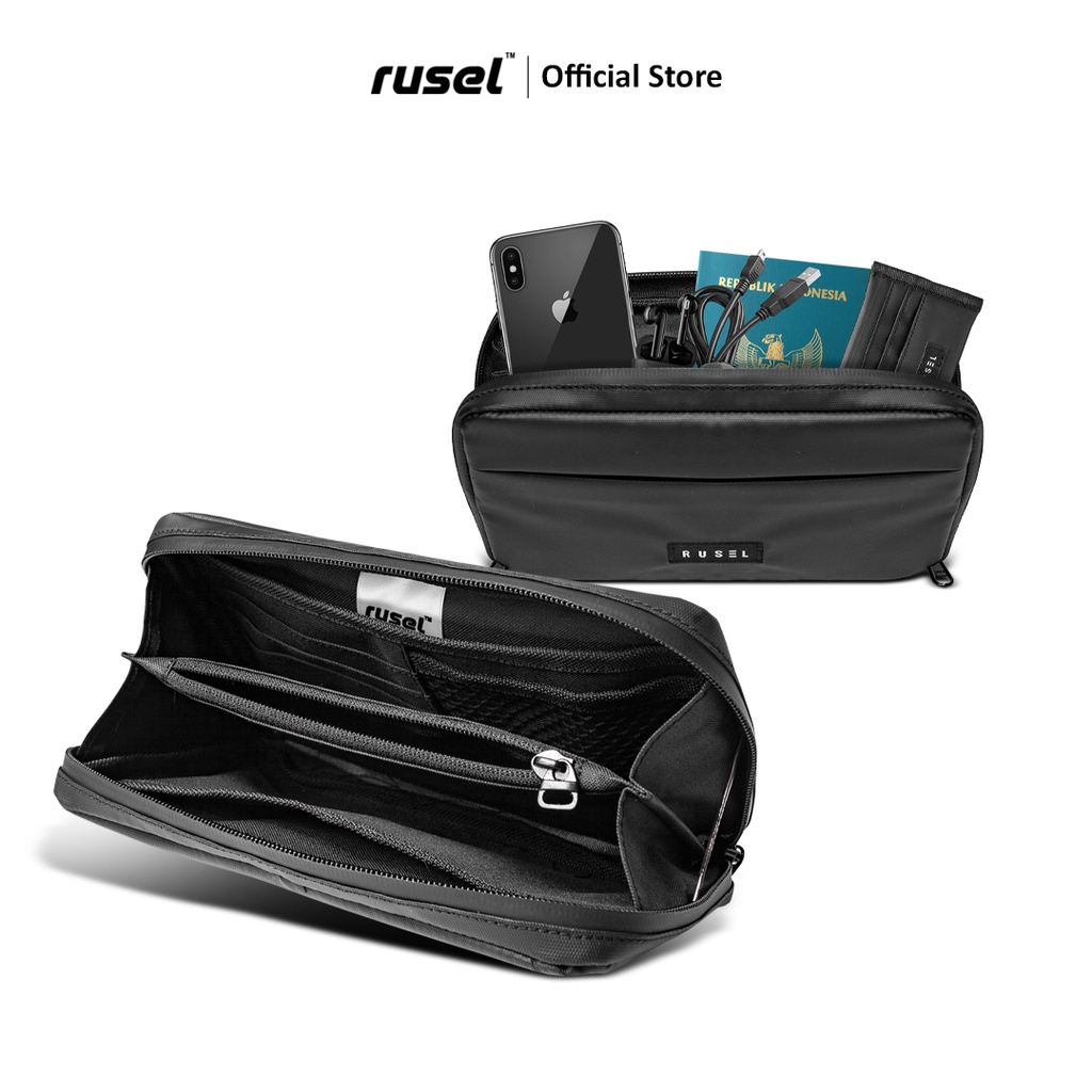 HEYRUS RUSEL I Handbag Aruna Lite I Clutch Bag Pria Wanita Waterproof