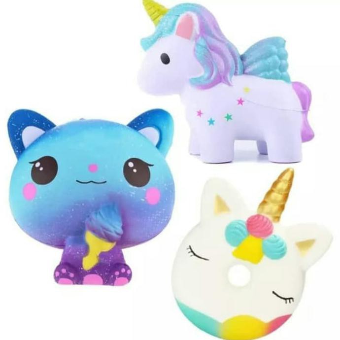 TERMURAH PAKET SQUISY MAINAN SQUISHY SEKUISI IMPORT JUMBO LUCU SKUISY