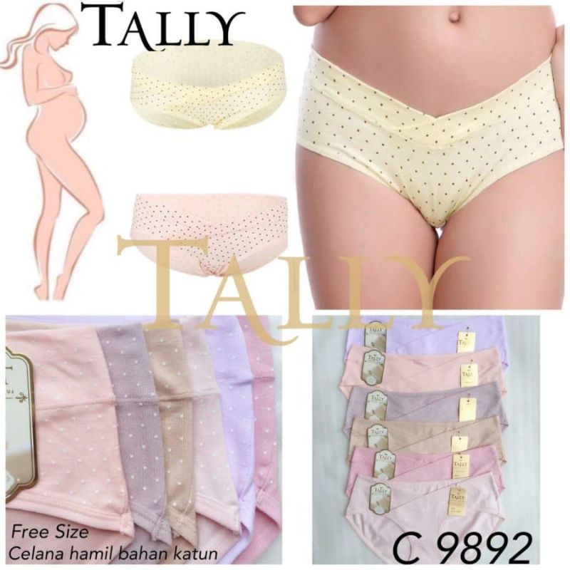 CD Hamil Hipster 9892 Dot Katun Maternity Panty